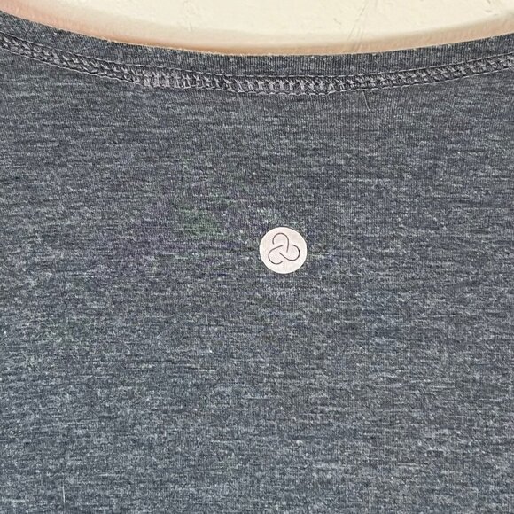 Zella Athletics All Day Faux Wrap Long Sleeve‎ Top Gray Size Medium - Picture 6 of 10